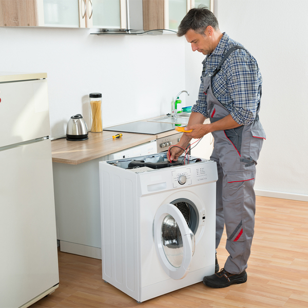 can you walk me through the steps of troubleshooting my washer issue in Waushara County Wisconsin